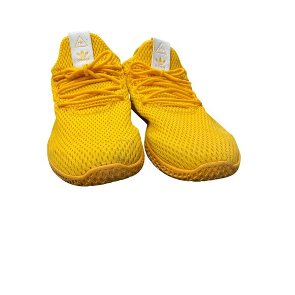 Adidas Pharrell Williams Tennis Hu Mens Yellow Mesh Sneakers SZ13 SKU 9373 - Picture 14 of 16